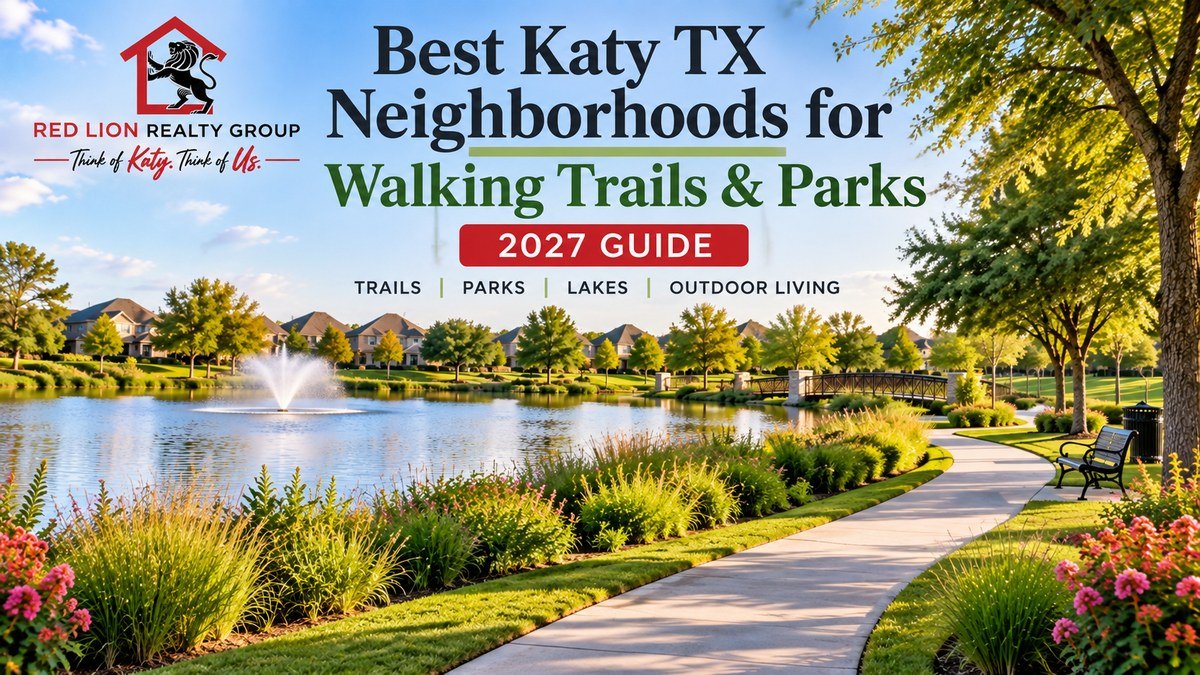 2027 guide to Katy TX neighborhoods with walking trails and parks